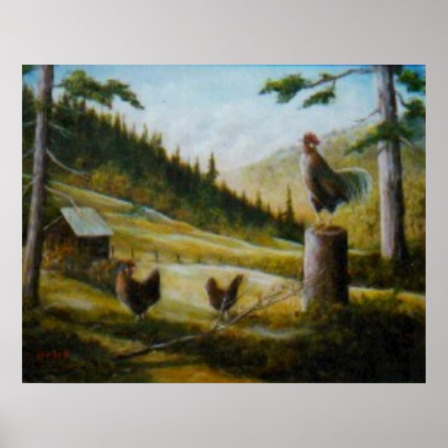 Mr. Rooster Poster (Front)