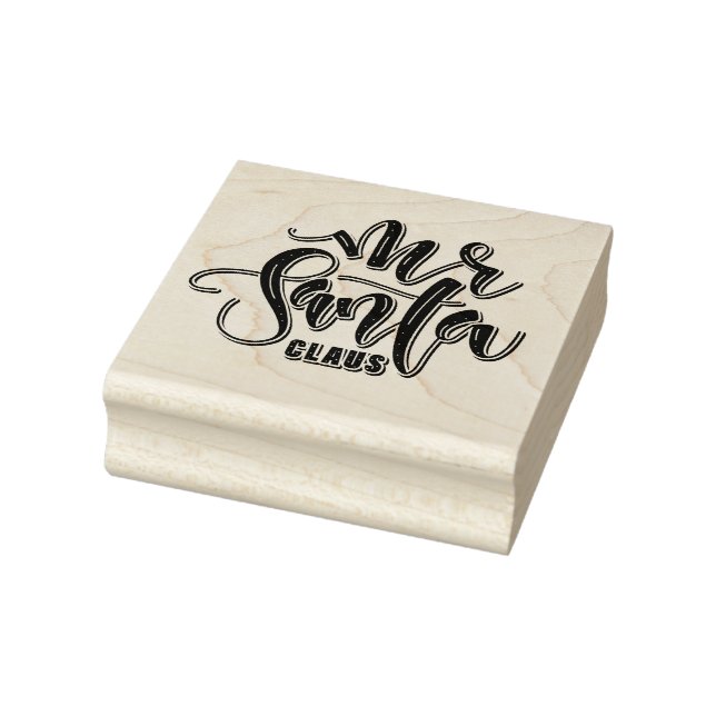 Mr. Santa Claus Rubber Stamp (Stamp)