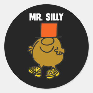 Mr Silly Classic Round Sticker