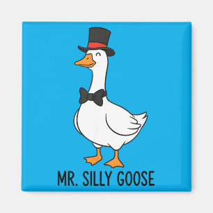 Mr Silly Goose Couple Matching Wedding Funny Silly Magnet