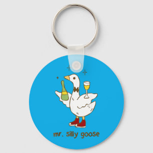 Mr Silly Goose Wedding Bachelor Party Funny Key Ring