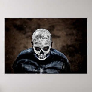 'Mr. Skullhead' by Andrew Gettler Poster