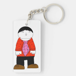 Mr.Slope Red keychain