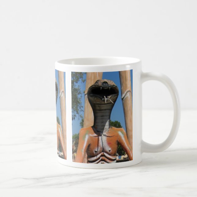 Mr Snake AKA Cobra Head ... Buddhist Hell Coffee Mug (Right)