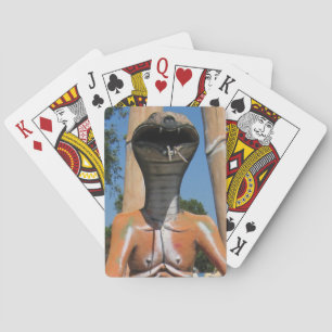 Mr Snake AKA Cobra Head ... Buddhist Hell Playing Cards