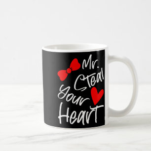 Mr Steal Your Heart For Boys Toddlers Valentines _ Coffee Mug