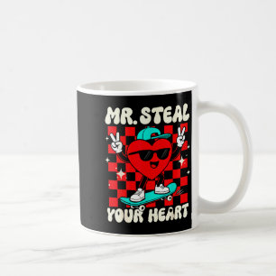 Mr Steal Your Heart For Boys Toddlers Valentines D Coffee Mug