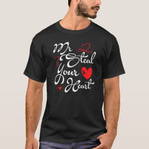Mr Steal Your Heart V Day 2022 Boys Kids Toddlers T-Shirt