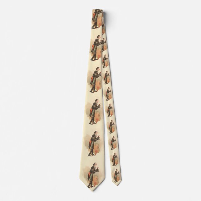 Mr. Stiggins by Kyd - Dickens' The Pickwick Papers Tie (Front)