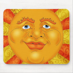Mr. Sun Mouse Mat