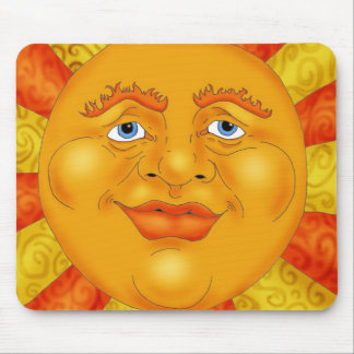 Mr. Sun Mouse Mat