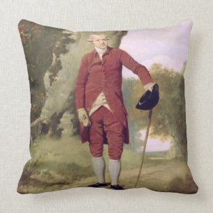 Mr Thrale, c.1770-80 (oil on canvas) Cushion