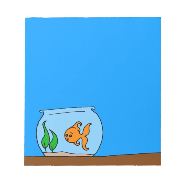 Mr. Tilapia Notepad (Front)