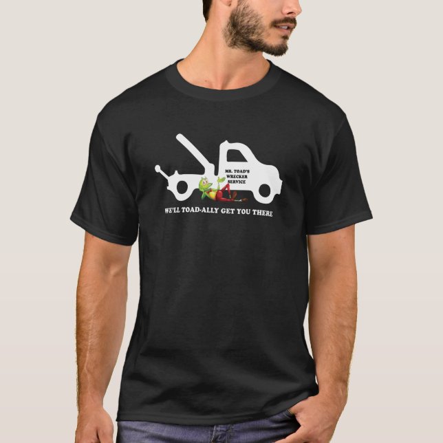 Mr. Toad's Wrecker Service Truck T-Shirt (Front)