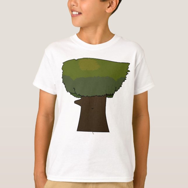 Mr. Tree from Sprunki Retake T-Shirt (Front)