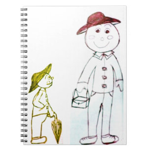 Mr. Umbrella and his other friend Notebook