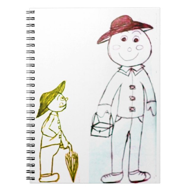 Mr. Umbrella and his other friend Notebook (Front)