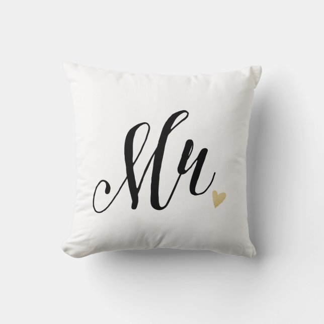 Mr. Wedding,Anniversary Cushion (Front)