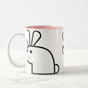 Mr. White Wabbit Mug