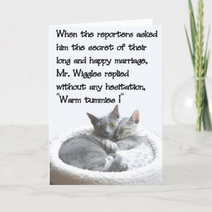 Mr. Wiggles' anniversary Card