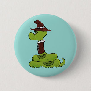 Mr. Wiggly   The Anaconda Pinback Button