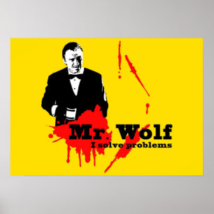 Mr Wolf Poster