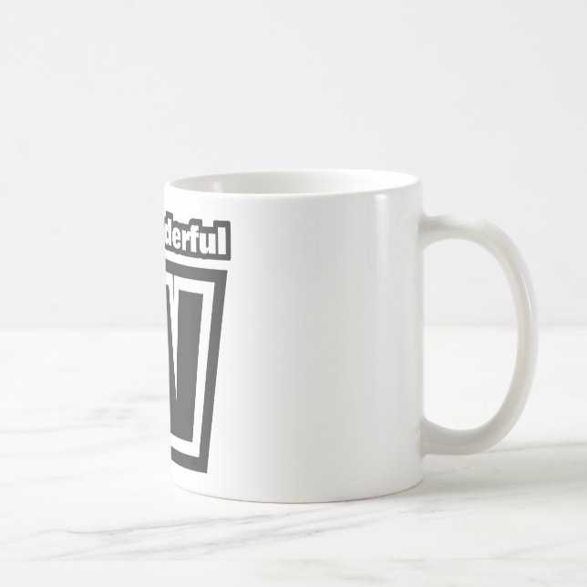Mr Wonderful Coffee Mug (Right)