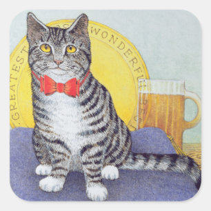 Mr Wonderful Square Sticker