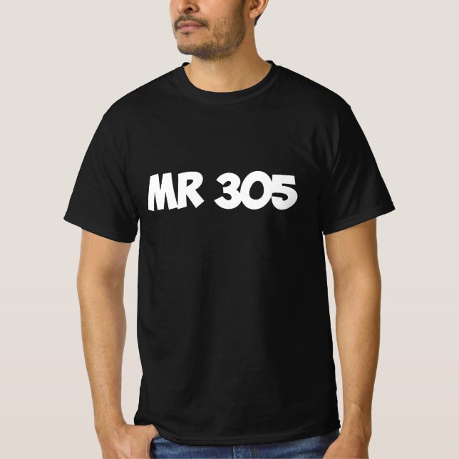 Mr. Worldwide 305 T-Shirt (Front)