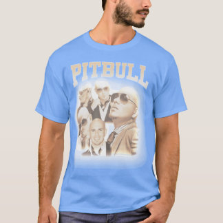 Mr Worldwide Pitbull Singer retro T-Shirt