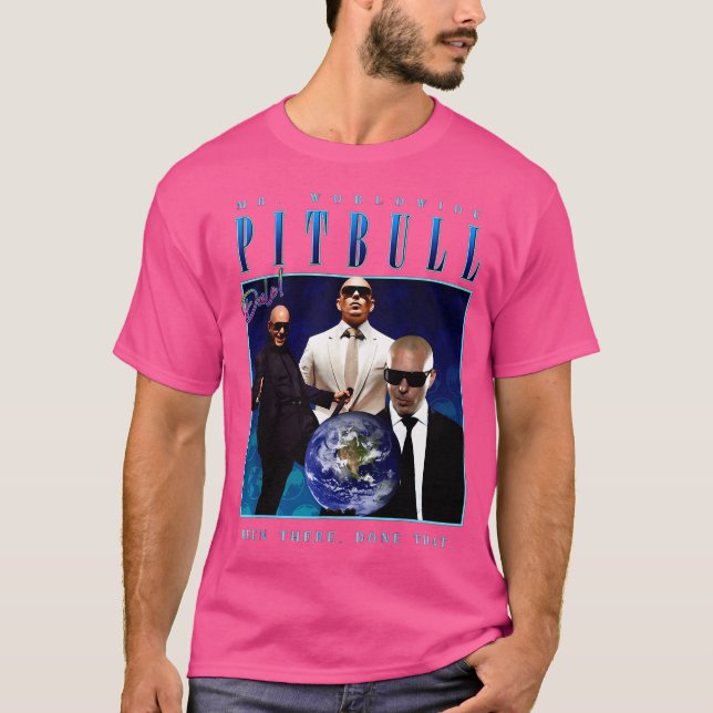Mr. Worldwide Pitbull T-Shirt (Front)