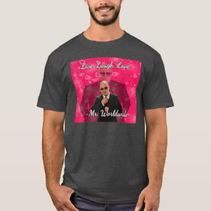 Mr Worldwide Pitbull Valentine friend T-Shirt