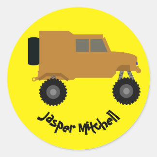 MRAP CLASSIC ROUND STICKER