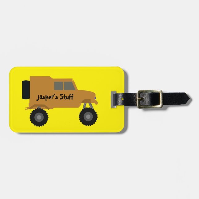 MRAP LUGGAGE TAG (Front Horizontal)