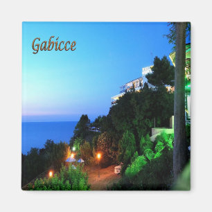 MRC017 GABICCE MARE, Marche, Italy, Fridge Magnet