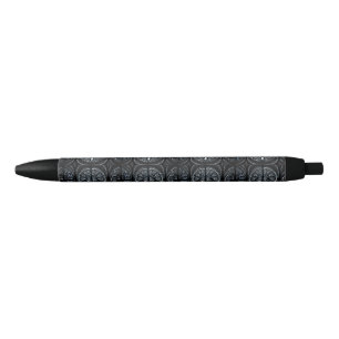 MRI brain scan Black Ink Pen