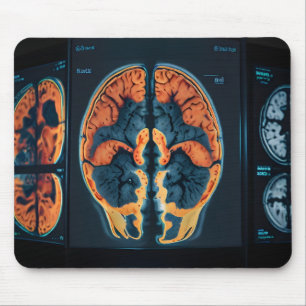 MRI brain scan Mouse Mat