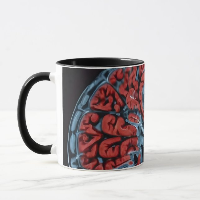 MRI brain scan Mug (Left)