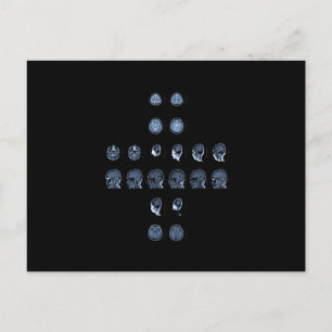 MRI Cross Postcard