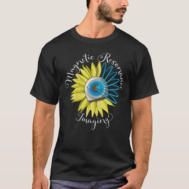 MRI Magnetic Resonance Imaging T-Shirt (Front)