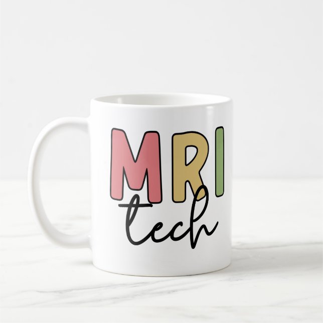 MRI Tech | MRI Technologist Radiology Technician Coffee Mug (Left)