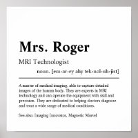 MRI Technologist Personalised Gift