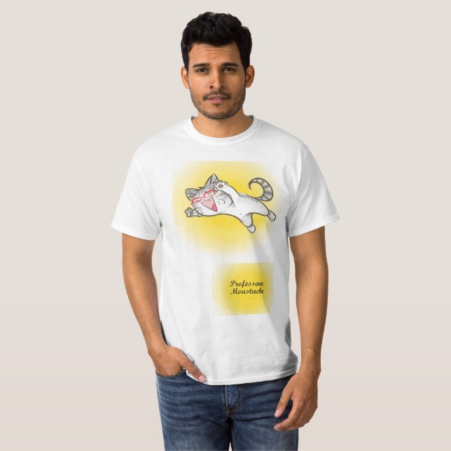 MrMoustache T-Shirt (Front Full)