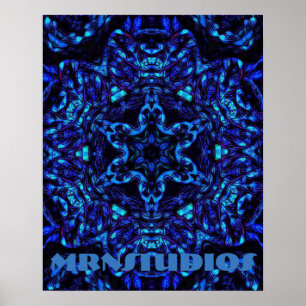 MRNStudios Blued Up Poster