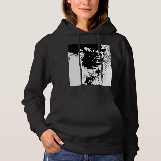 MRNStudios Flower Doodle Hoodie (Front)