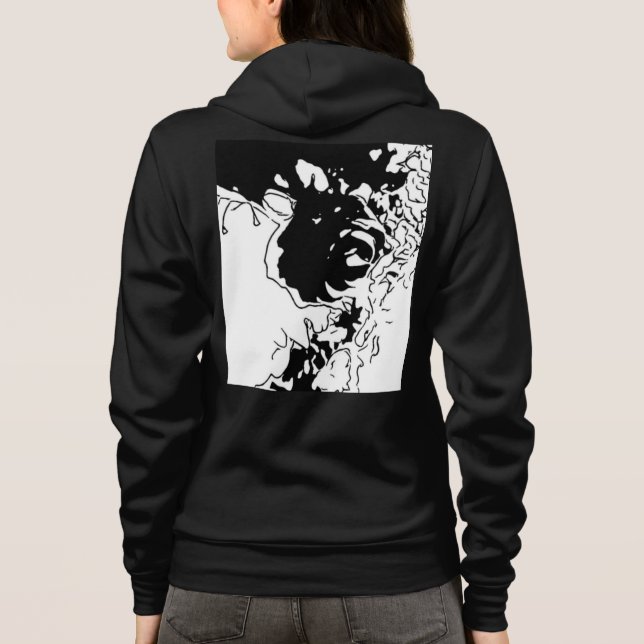 MRNStudios Flower Doodle Hoodie (Back)