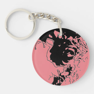 MRNStudios Flower Doodle Key Ring