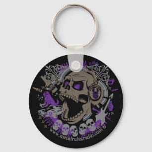 MRR Screaming Skull Keychain