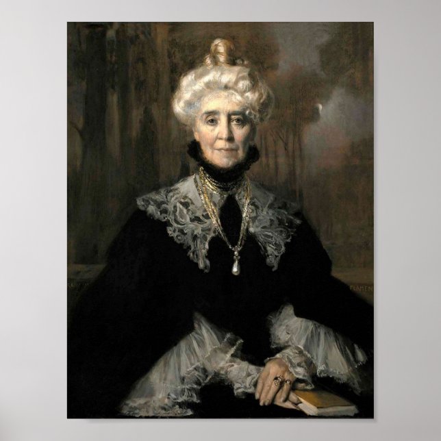 Mrs. Adeline M. Noble Poster (Front)