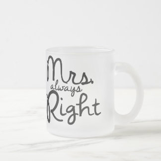 Mrs. Always Right Coffee Mug
